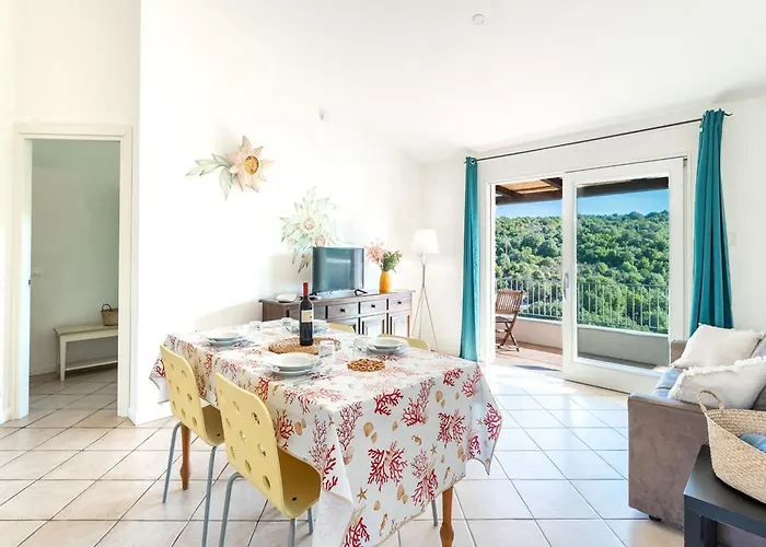 Complex Surrounded By Greenery With Pool Apartament Baja Sardinia