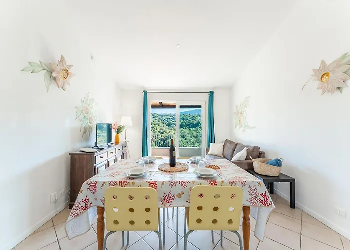 Apartman Complex Surrounded By Greenery With Pool Baja Sardinia